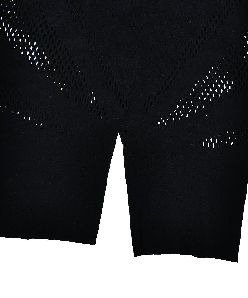 Ignite the Night: Black Flame Mesh Cutout Bodysuit Romper – Edgy Clubwear & Halloween Essential