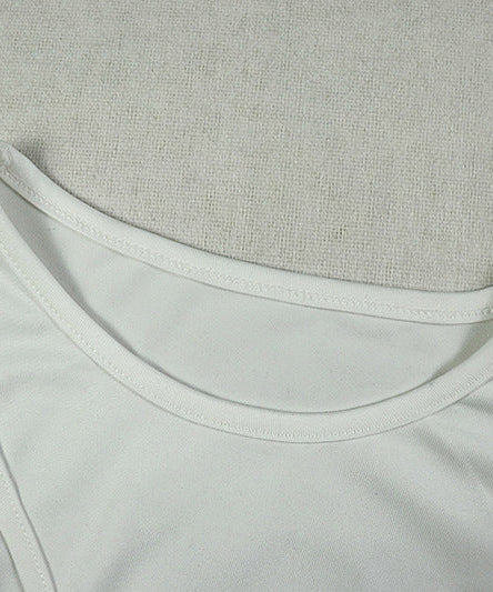 Sultry White Cut-Out Maxi Dress | Daring Slit & Bodycon Fit for Resort & Party