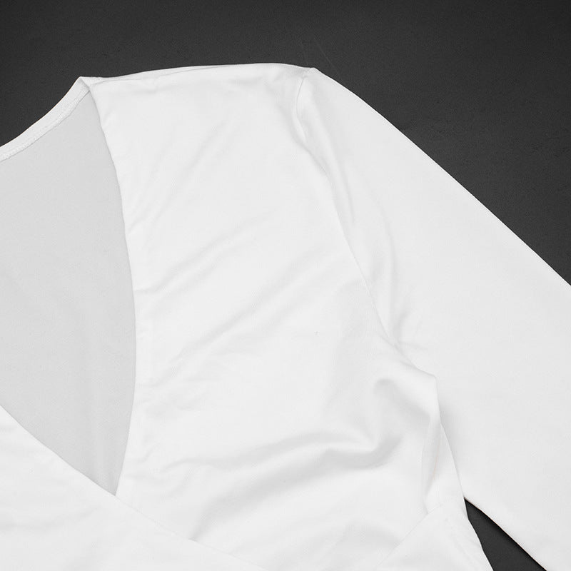 Chic Asymmetrical Buckle Wrap Top - Elevated Fall & Holiday Style for Women