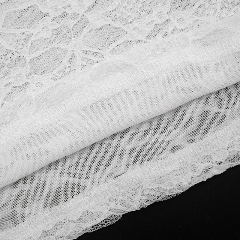 Chic Asymmetrical Lace One-Sleeve Top for Women | Perfect for Fall Parties & Date Nights