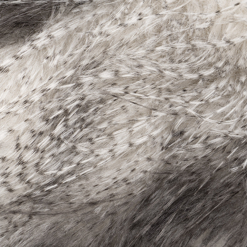 Glamorous Faux Fur Backless V-Neck Top | Luxe Fall & Winter Style for Her