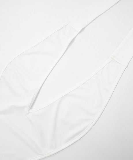 Daring Deep V Halter Cutout Romper | Black Backless Clubwear Playsuit for Fall Nights