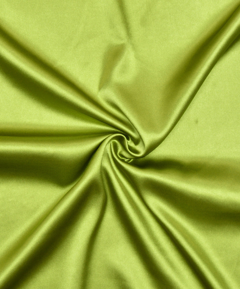 Verdant Green Satin Slip Maxi Dress with Lace V-Neck | Your Essential Fall & Holiday Party Glamour