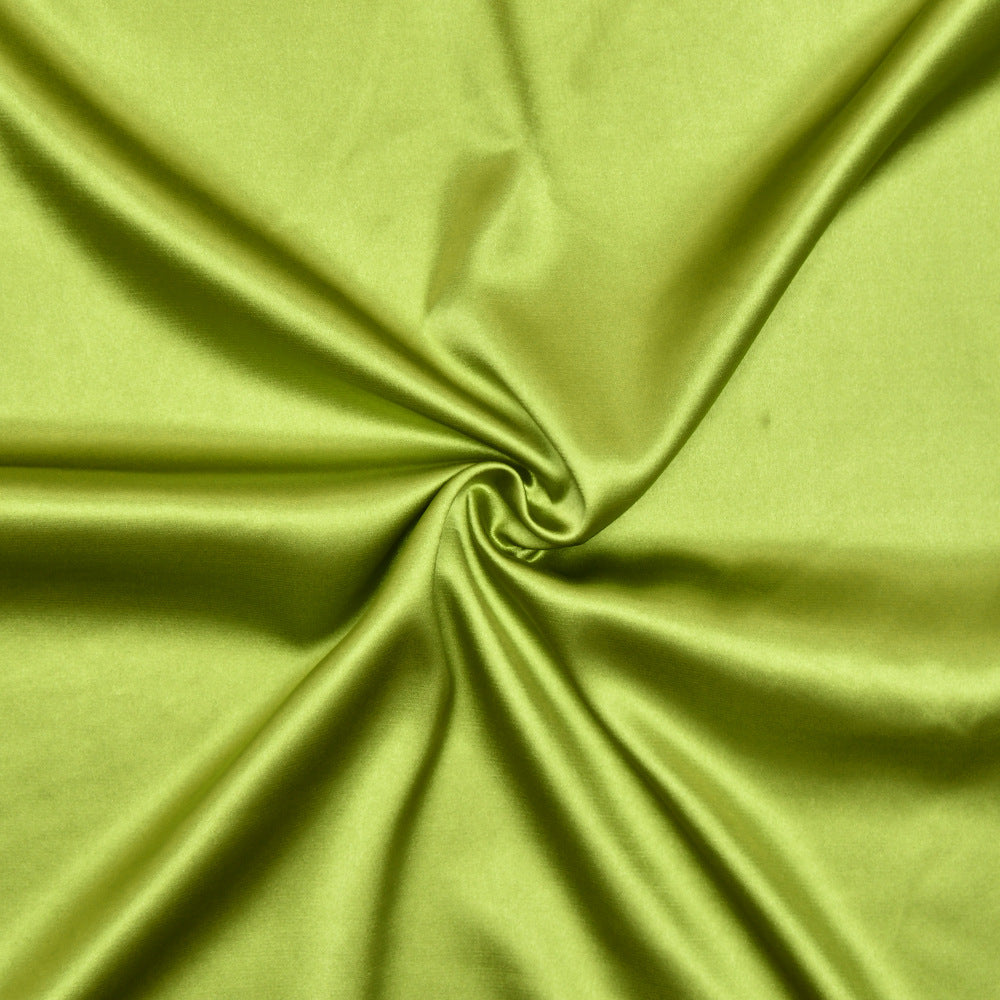 Verdant Green Satin Slip Maxi Dress with Lace V-Neck | Your Essential Fall & Holiday Party Glamour