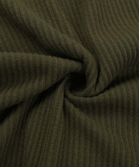 Cozy Chic Olive Ribbed Knit Henley Mini Dress - Your Fall & Winter Style Essential