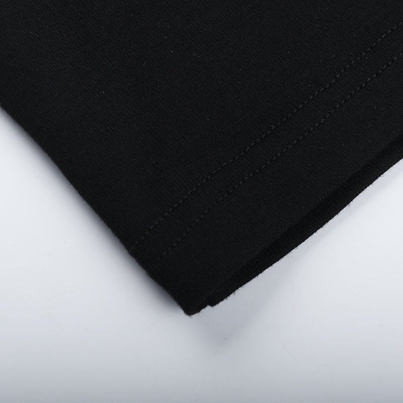 Fall Nights Out: Black Halter Off-Shoulder Long Sleeve Mini Dress with Slit | Chic & Flattering