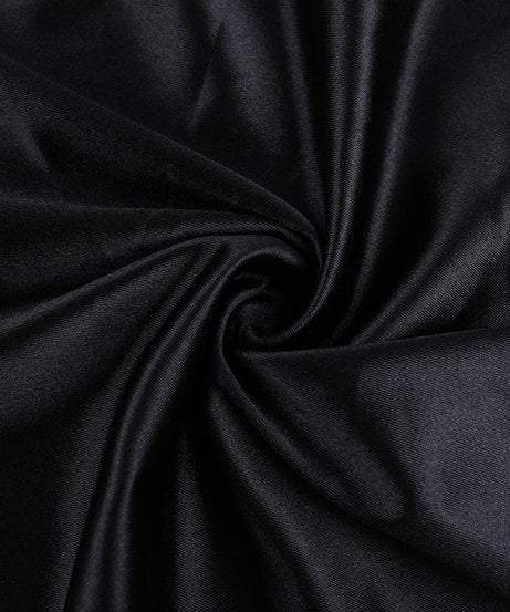 Elegant Black Bodycon Ruched Maxi Dress with Chic Buckle – Perfect for Fall & Holiday Occasions