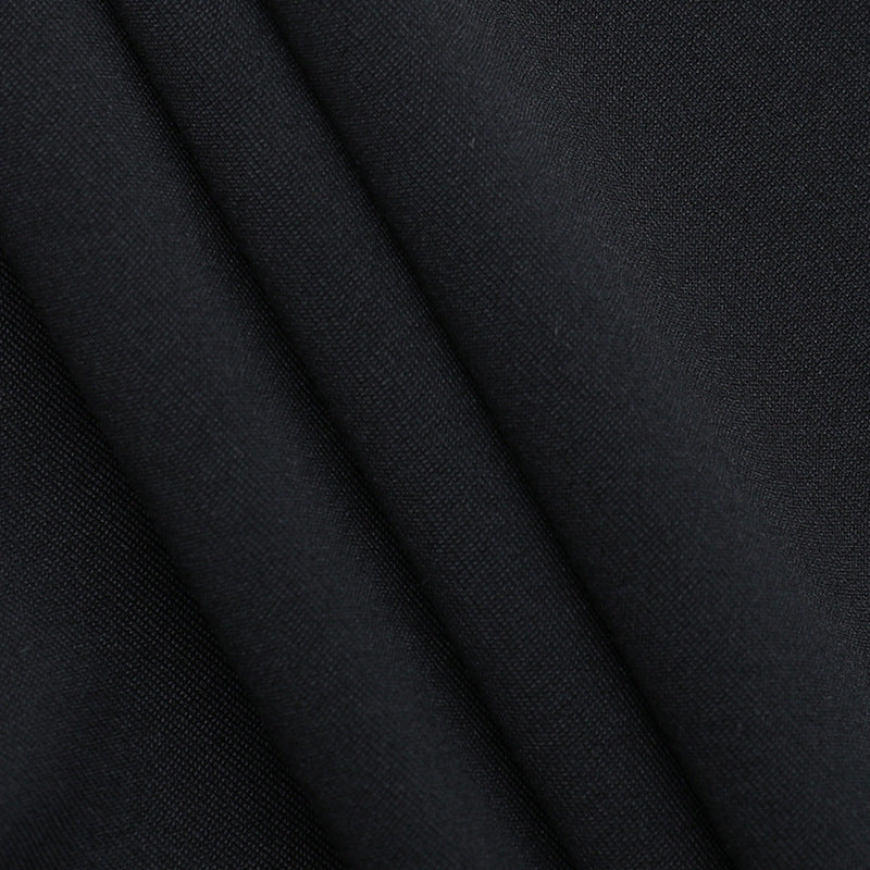 Show-Stopping Black Cut-Out Ruched Mini Dress | Draped Asymmetrical Hem for Fall & Holiday Parties