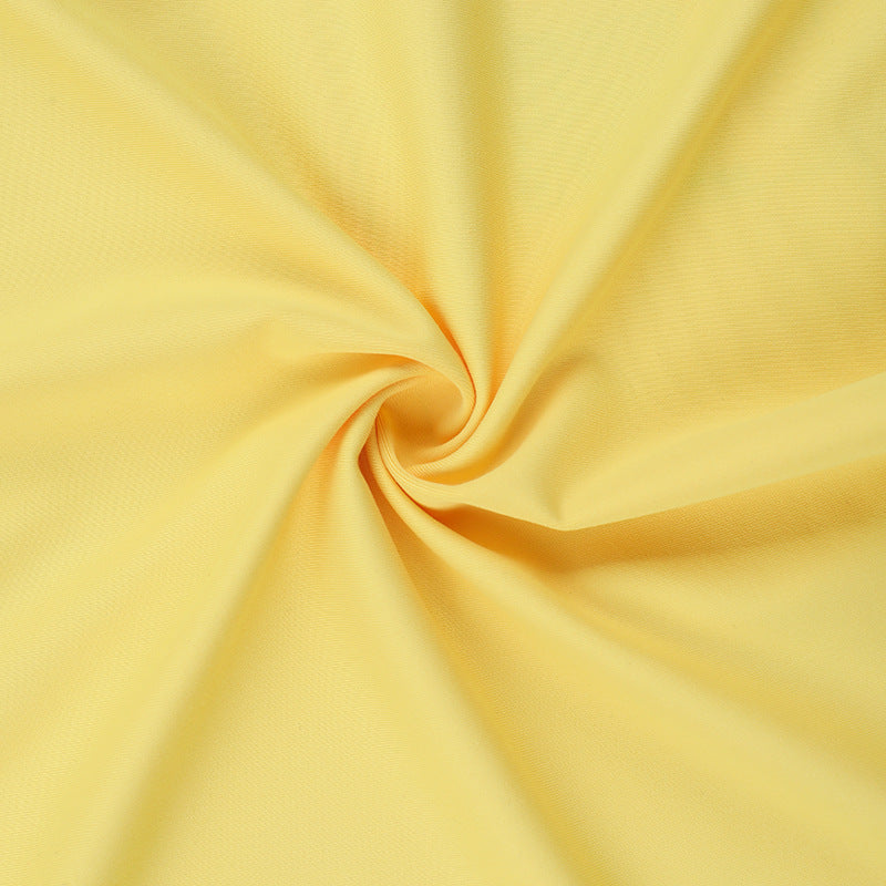 Sunshine Yellow Butterfly Cut-Out Mini Dress - One Shoulder, Vacation Ready