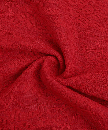 Timeless Red Lace Off-Shoulder Maxi Gown - Your Go-To for Fall & Holiday Glamour