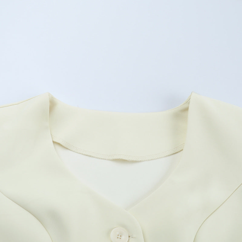 Elegant Ivory Peplum Skirt Suit Set – Your Fall & Holiday Professional Power Look