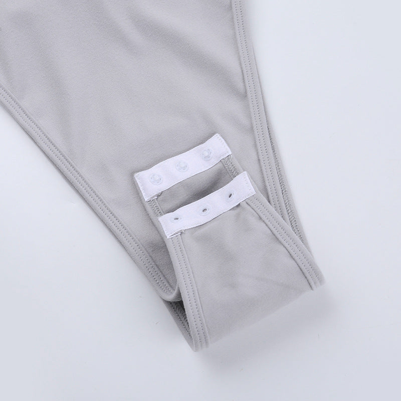 Mystic Pentagram Hooded Bodysuit | Edgy Long Sleeve Thumbhole Fall Top