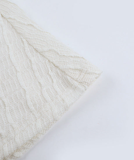 Elegant Winter White Off-Shoulder Long Sleeve Maxi Dress - Ruched & Textured for Fall/Holiday Chic