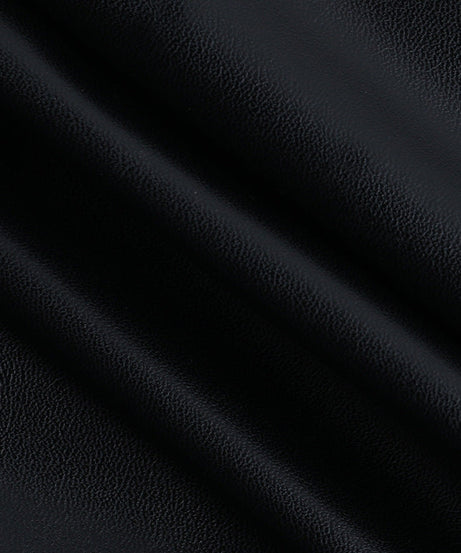 Sleek Black Faux Leather Maxi Skirt - Chic Fall & Holiday Statement for Women