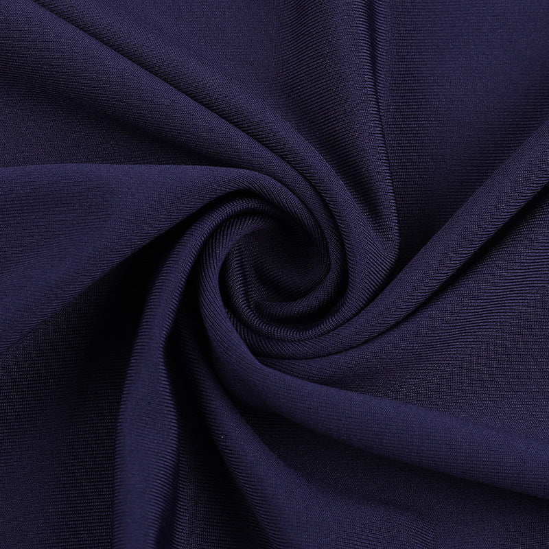 Effortless Fall Elegance: Navy Draped Cutout Long Sleeve Maxi Dress | Holiday Ready V-Neck