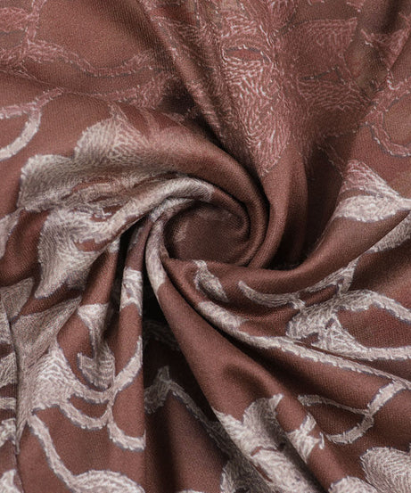 Autumn Romance Long Sleeve Romper - Chic Floral Lace with Pearl Keyhole & Ruffle Shorts