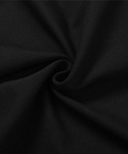 Alluring Black Lace Illusion Midi Dress - Your Go-To for Fall & Holiday Parties