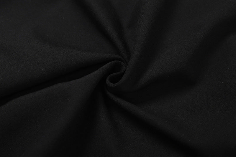 Alluring Black Lace Illusion Midi Dress - Your Go-To for Fall & Holiday Parties