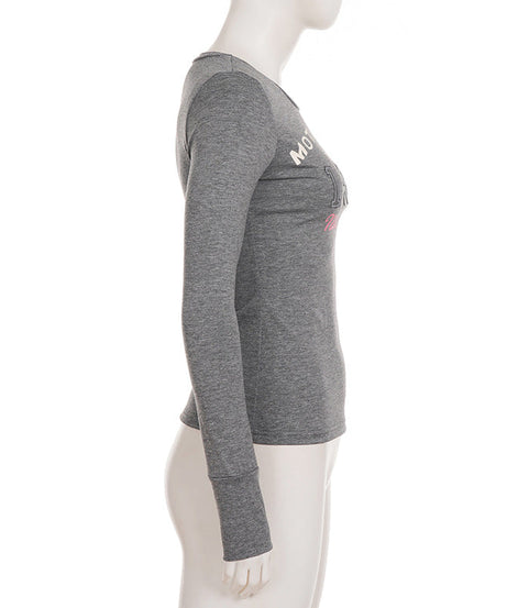 Motivation Est. 1982 New York Women's Long Sleeve Top – Cozy Fall Essential