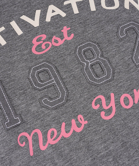 Motivation Est. 1982 New York Women's Long Sleeve Top – Cozy Fall Essential