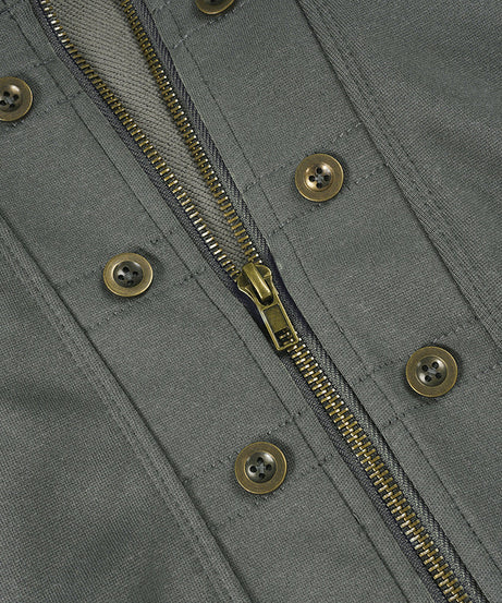 Women's Y2K Cargo Utility Hooded Jacket - Chic Fall Zip-Up Streetwear