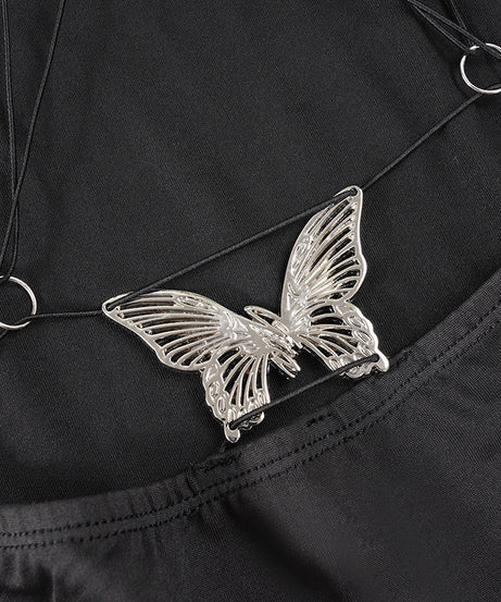 Siren Butterfly Backless Mini Dress – Your Daring Fall & Holiday Party Statement