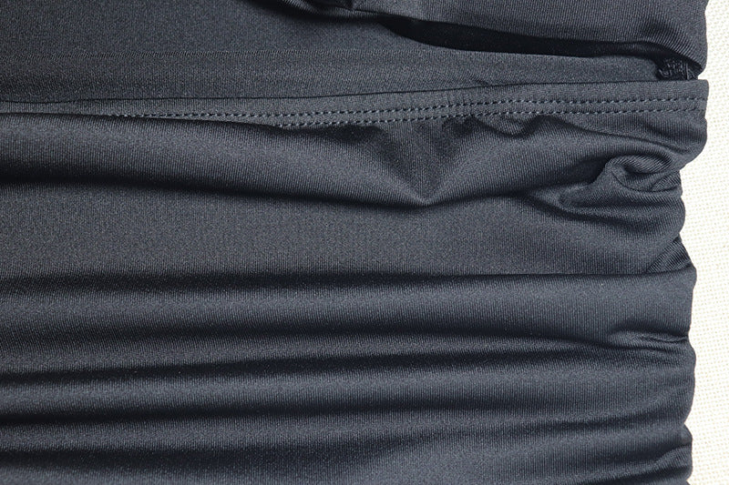 Chic Black Halter Cut-Out Maxi Gown with Rose Appliques – Your Ultimate Holiday Party & NYE Statement Piece