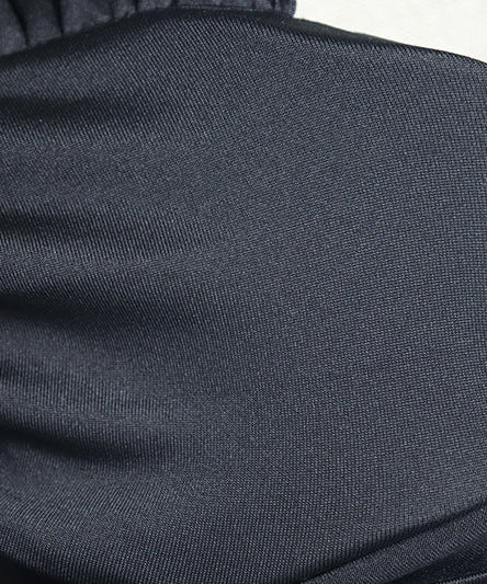 Chic Black Halter Cut-Out Maxi Gown with Rose Appliques – Your Ultimate Holiday Party & NYE Statement Piece