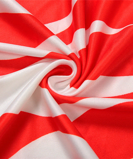 Women's Fiery Flame Print Oversized Long Sleeve Tee - Edgy Fall Streetwear