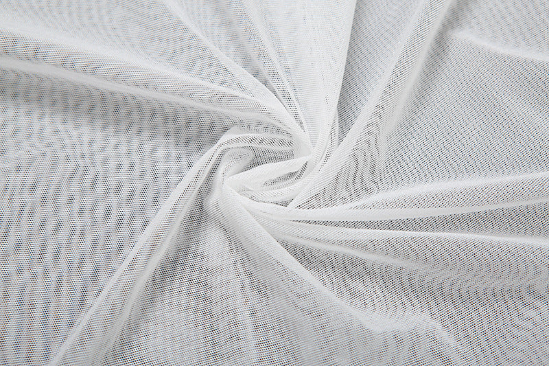 Enchanting Sheer Ruffle Blouse | Romantic Bell Sleeve Top for Fall & Holidays