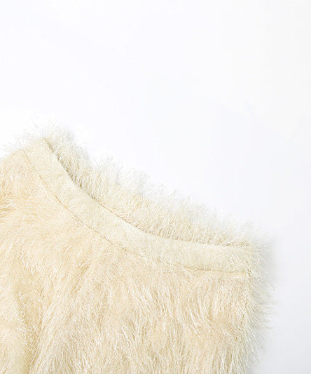 Ultra-Plush Fluffy Straight Leg Pants - Your Cozy Chic Fall & Winter Essential