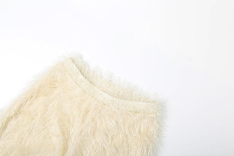 Ultra-Plush Fluffy Straight Leg Pants - Your Cozy Chic Fall & Winter Essential