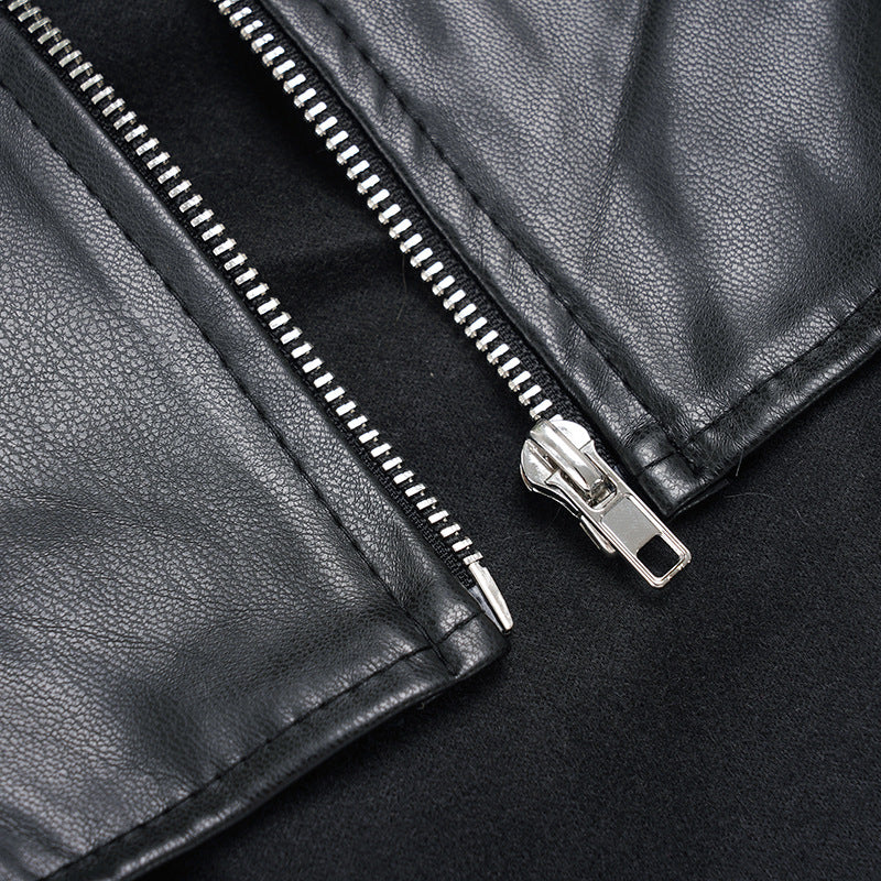 Fierce Feather & Buckle Faux Leather Corset Top – Your Go-To for Halloween & Edgy Fall Nights