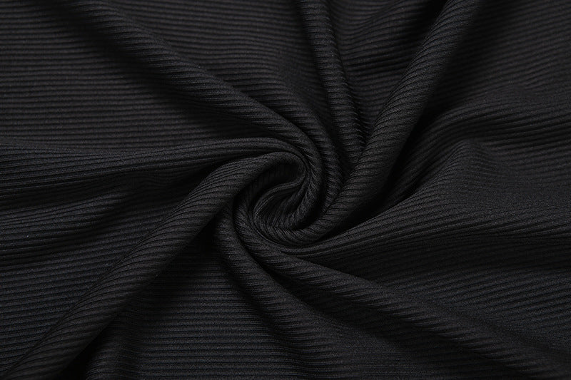 Effortless Fall Elegance: Ribbed Knit Long Sleeve Top & Maxi Skirt Co-ord Set