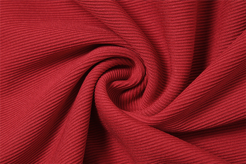 Crimson Coffin Cross Ruffle Mini Dress - Your Bold Halloween & Fall Party Statement