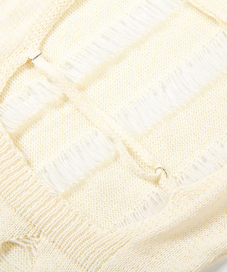 Sleek & Chic Fall Nights: Women's Backless Knit Hollow Out Maxi Dress