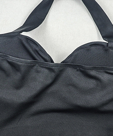 Glamorous Pink Halter O-Ring Maxi Dress | Ruched Backless for Autumn Events & Resort Getaways