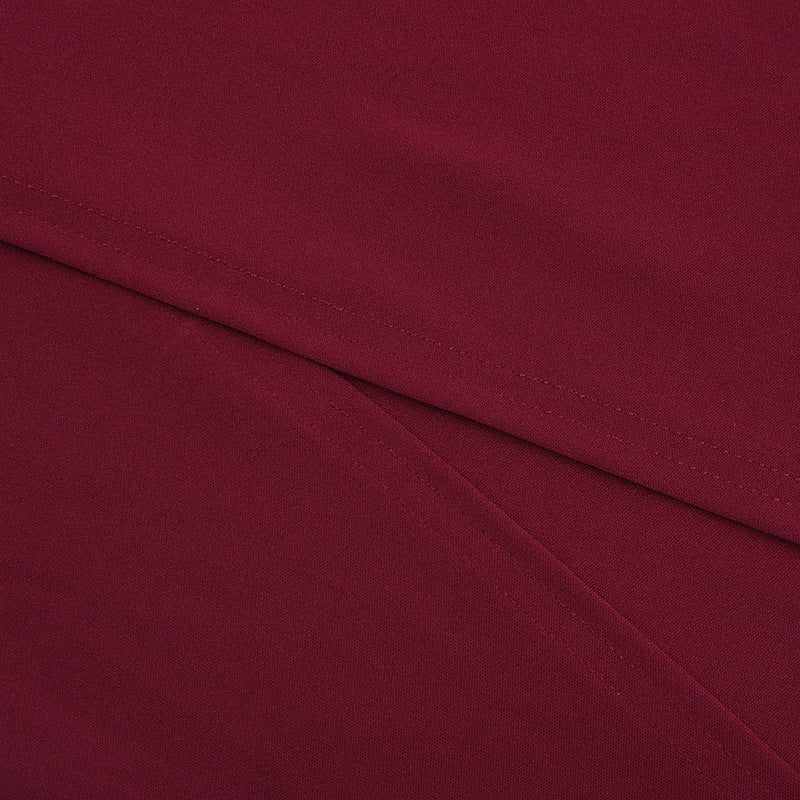 Ruby & Wine Enchantress: Two-Tone Strapless Maxi Dress – Holiday & Gala Ready