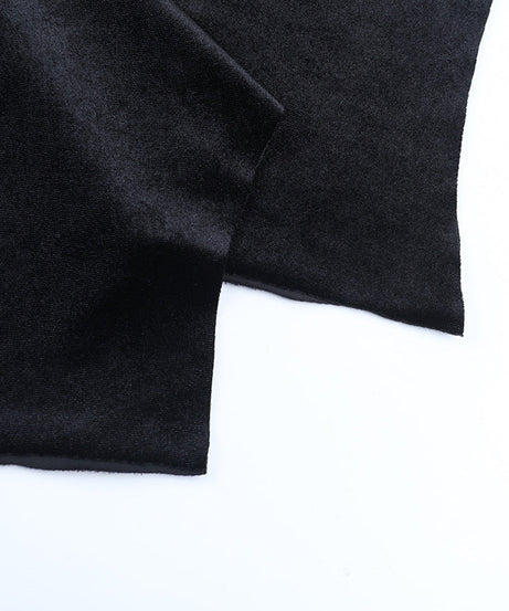 Enchanting Black Velvet Gothic Maxi Dress - Dramatic Slit & Lace-Up Corset | Perfect for Halloween & Fall Parties