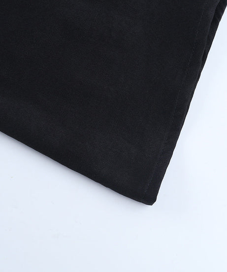 Victorian Gothic Ruffled Maxi Dress - Elegant Black Gown for Halloween, Fall Formals & Dark Academia