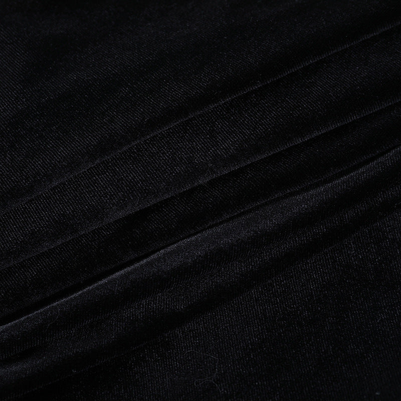 Enchanted Rose Velvet Hooded Shrug - Gothic Vampire Halloween Glamour