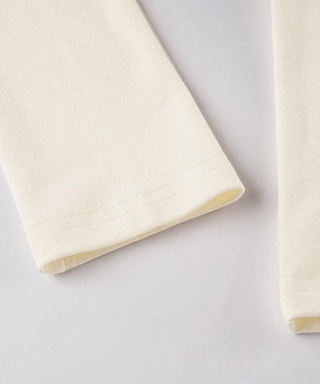 Chic Fall Sweetheart Lace Long Sleeve Top - Cozy High Neck Comfort