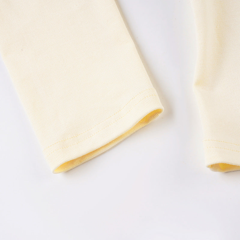 Romantic Ivory Lace & Bow V-Neck Top | Long Sleeve Coquette Chic for Fall