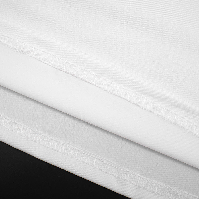 Sultry White Lace Illusion Ruched Maxi Dress - Elegant Holiday Party Gown