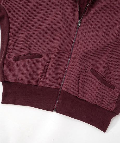 Cozy Chic Waffle Knit Zip-Up Hoodie for Women - Your Fall & Winter Everyday Essential