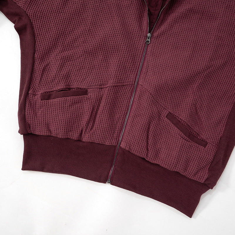 Cozy Chic Waffle Knit Zip-Up Hoodie for Women - Your Fall & Winter Everyday Essential