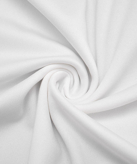 Sultry White Lace Illusion Ruched Maxi Dress - Elegant Holiday Party Gown