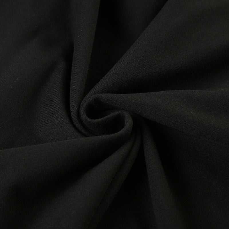 Glamorous Black Strapless Backless Maxi Dress with Sheer Skirt - Fall & Holiday Party Ready