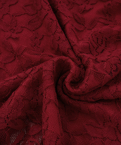 The Scarlett Embrace Lace Off-Shoulder Top | Fall & Holiday Chic