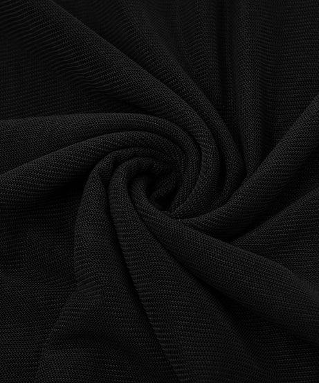 Fall & Holiday Ready: Daring Black Sheer Halter Backless Maxi Dress